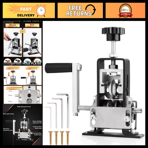 Manual wire stripping - 2-in-1,