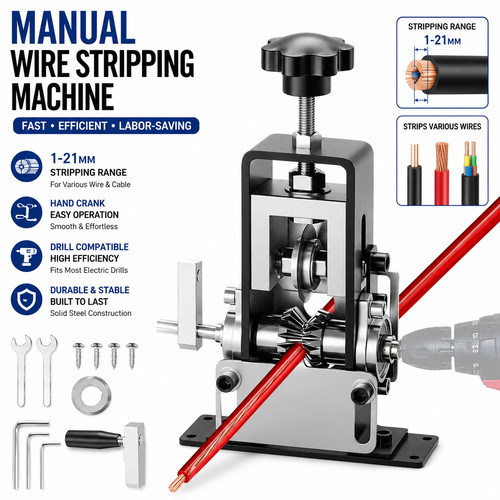 Manual wire stripping machine - manual,